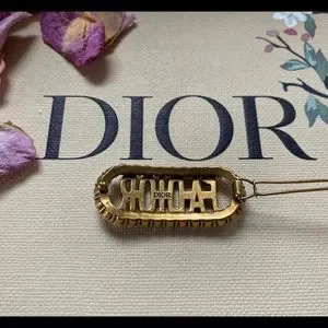 Dior | Accessories | Dior Jadior Pearl Hair Barrette | Poshmark display picture 3